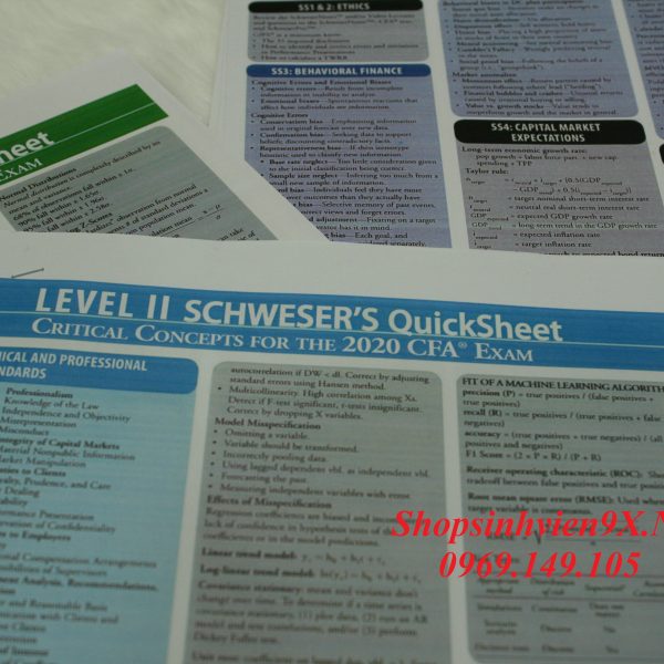 schweser cfa level 3 quicksheet